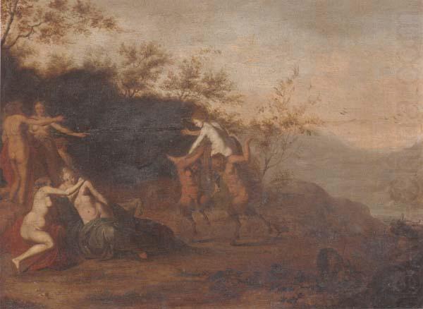 unknow artist An open landscape with nymphs and satyrs china oil painting image